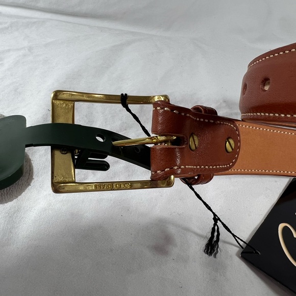 GALCO Belt Tan Leather Hand Made USA 34-85 - Picture 8 of 8